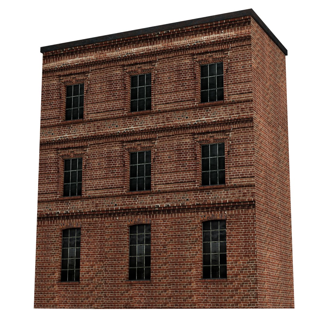 3D Model Modeled Old Building - TurboSquid 1541344