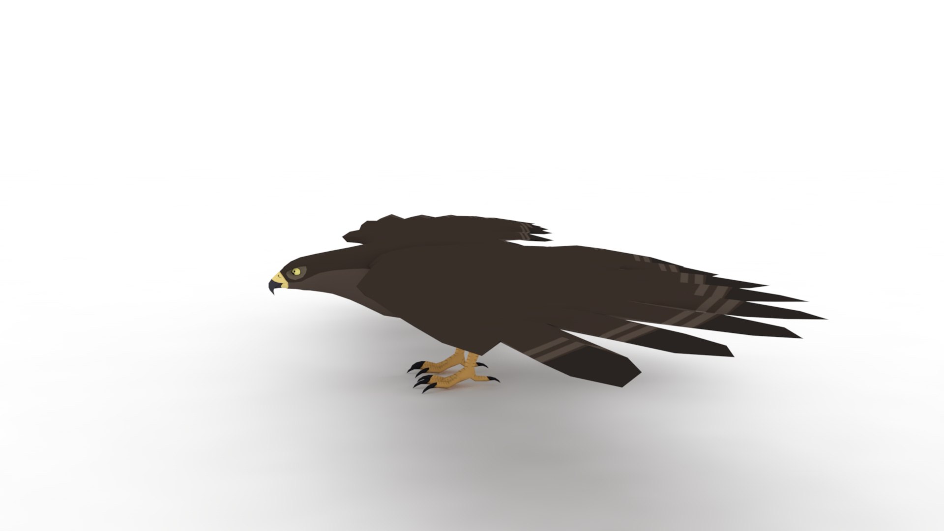 3D Hawk Model - TurboSquid 2251230