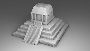 Large temple of Maya