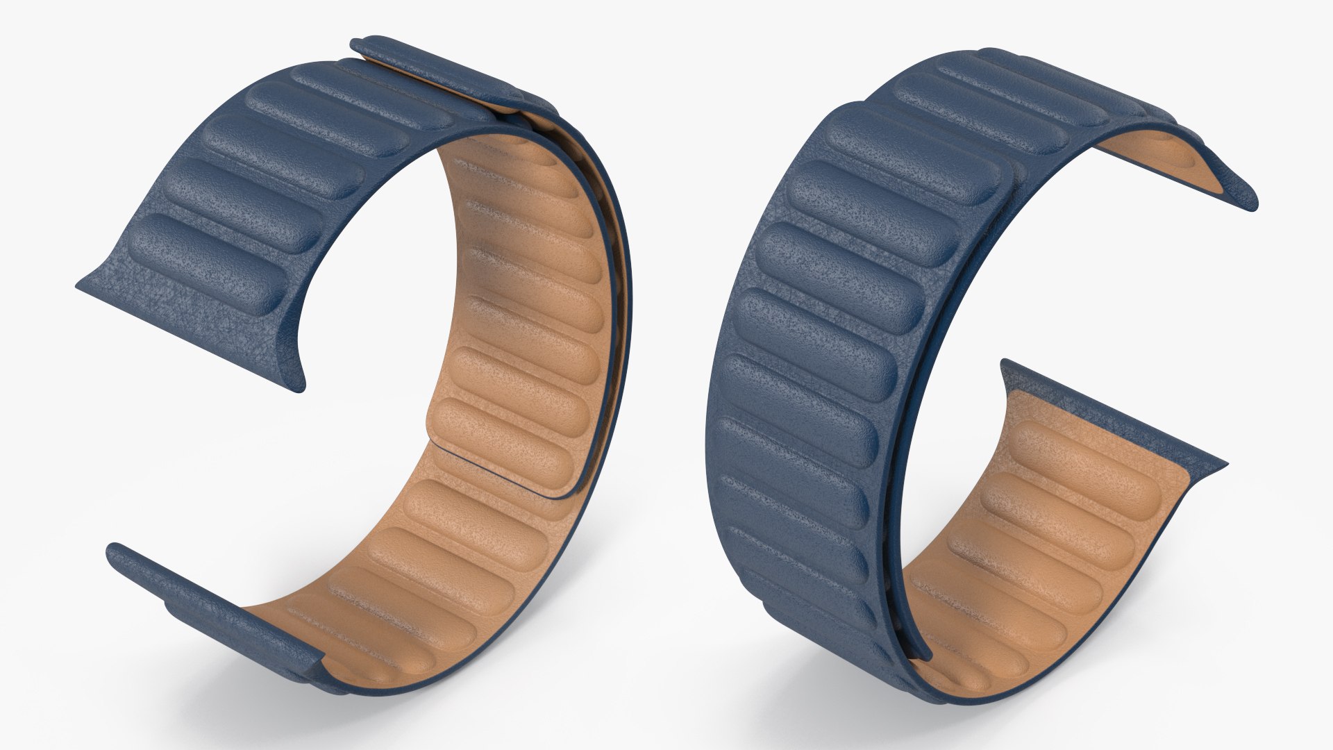 Apple Watch Leather Band 3D model preview