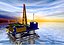 high detail oil rig.gmax