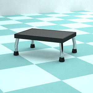 model metal hospital stool