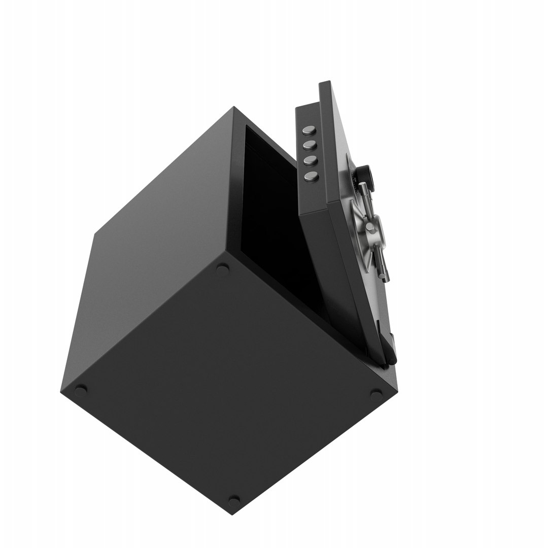 Opened Safe 2 3D Model - TurboSquid 1964090