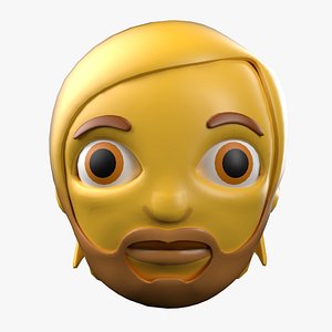 3D model Person Beard