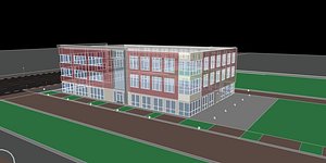 Modern American Office 3D