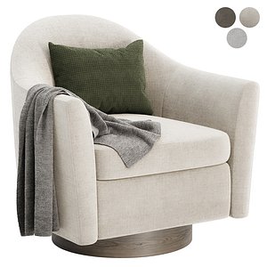 Haven swivel armchair