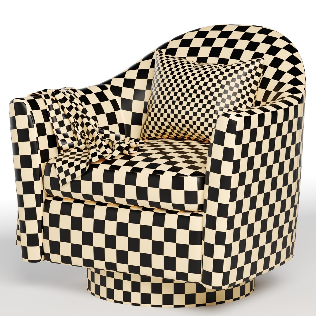 3D Haven Swivel Armchair Model - TurboSquid 2213908