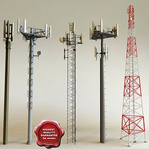 3ds max telecommunication towers
