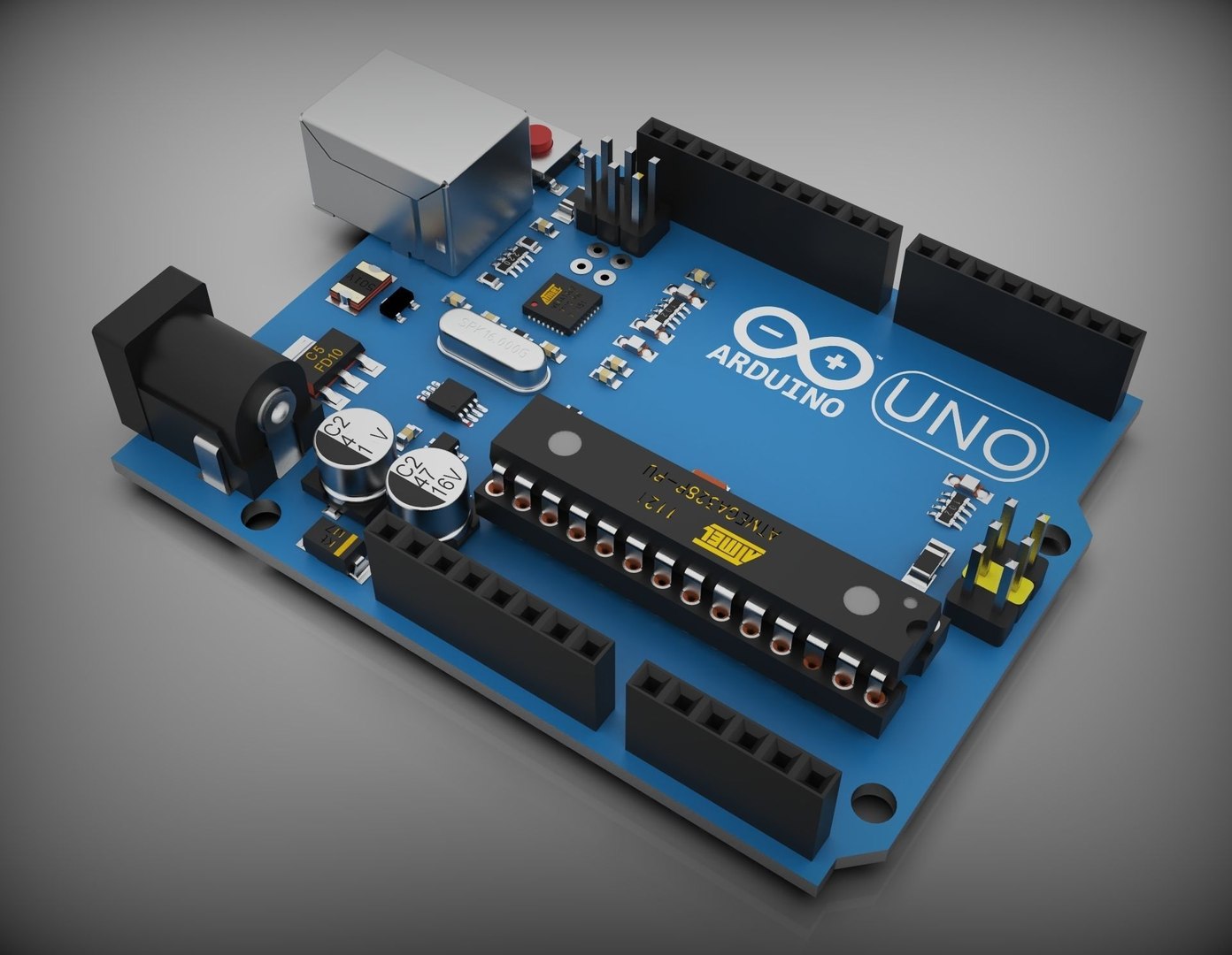 Arduino Uno 3D model - TurboSquid 1829290