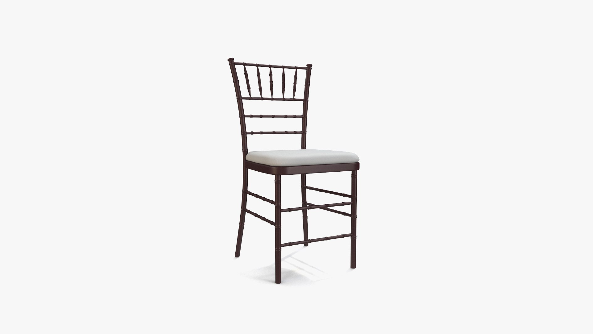 3D Event Chiavari Chairs Mahogany model TurboSquid 1974795