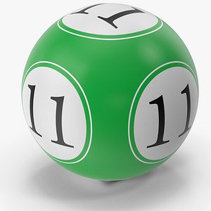 Bingo Ball 11 3D model