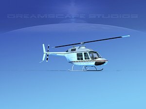 3D rotor bell 206 model