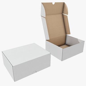 Cardboard Box 7 with Pbr 4K 8K