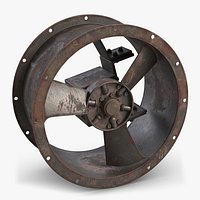 Rusty Industrial Fan