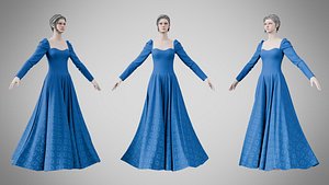 Dress 40 Tory Blue