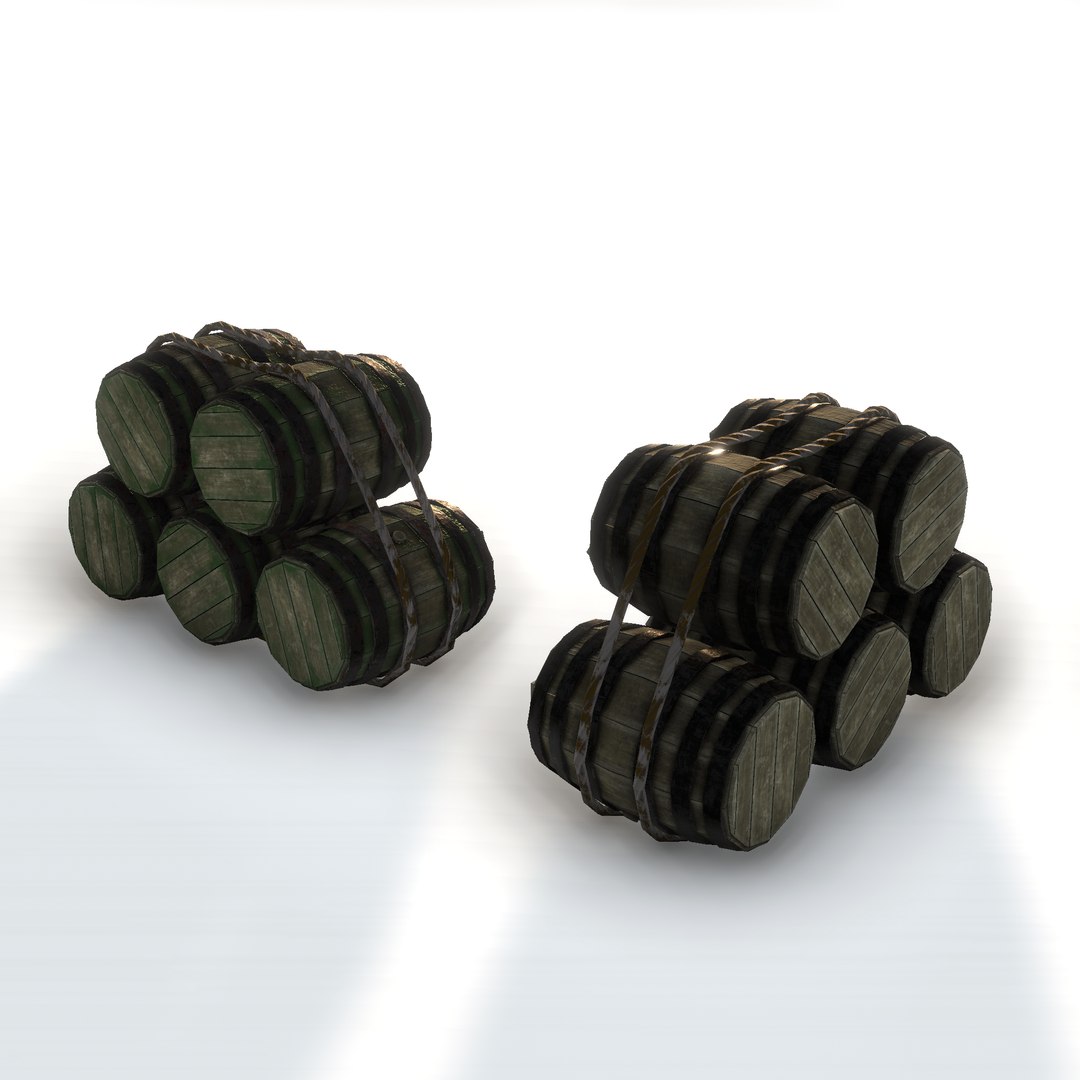 barrels contains stacks 3D https://p.turbosquid.com/ts-thumb/4U/1oqCY0/Px0TikJ8/woodenbarrel_stack_v12/png/1543843024/1920x1080/fit_q87/59b3819c50bc0f86a5f0e6551be3a571207531a2/woodenbarrel_stack_v12.jpg