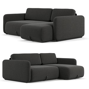 3D Innovation Living Vogan Lounger Sofa Bed