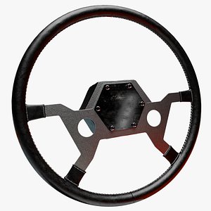 steering oldtimer wheel 3D