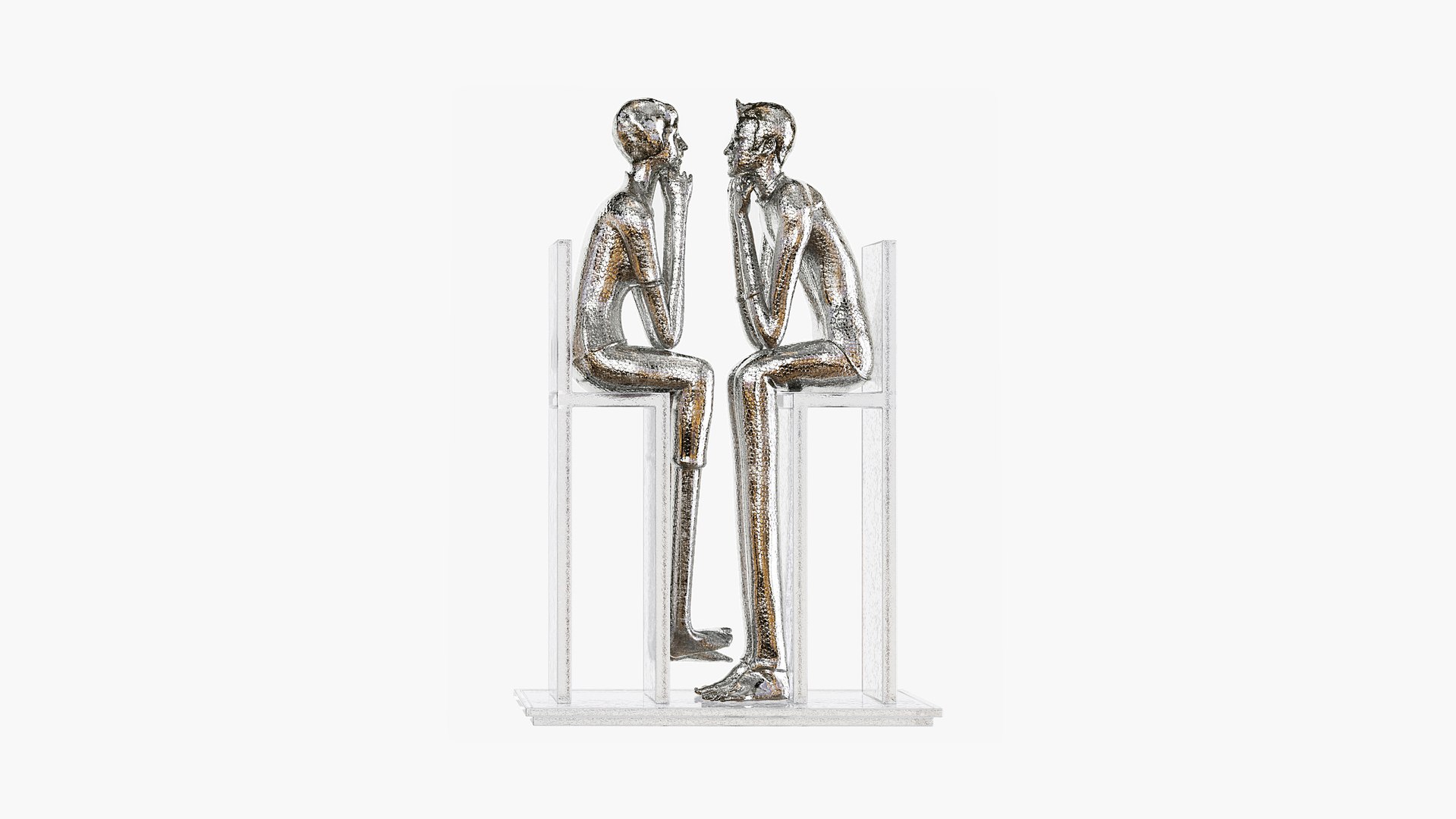 Metal art sculptures 02 3D model - TurboSquid 1828215
