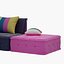 Okeefe Modular Sectional Sofas and Ottoman