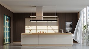 3D Modern kitchen