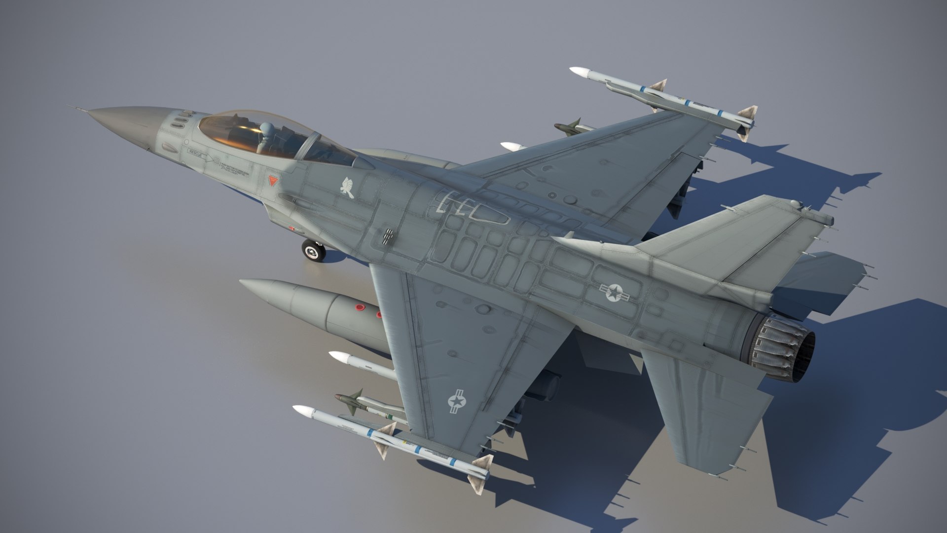 3D precise f-16 model https://p.turbosquid.com/ts-thumb/4U/IJdi3D/1QBaqdBg/f16_img_05/jpg/1568878613/1920x1080/fit_q87/67f26440730dbe8845d27a1f2e0f7123326e5f9e/f16_img_05.jpg