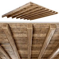 Wooden ceiling