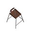 Brauner Barhocker