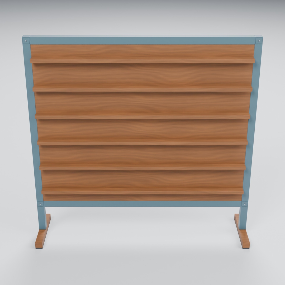 3D Wood and Steel Display Board with Plain Ledges - 1540 x 400 x 1500 mm model https://p.turbosquid.com/ts-thumb/4U/Ls7e2a/H2/turntable/jpg/1788945011/1920x1080/turn_fit_q99/80f8ebfe95bb47964cbb640a29fee045dbcd3dec/turntable-1.jpg