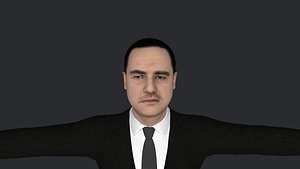 Marlon Brando Vito Corleone Godfather Hyper Realistic Full Body Fully Rigged Character