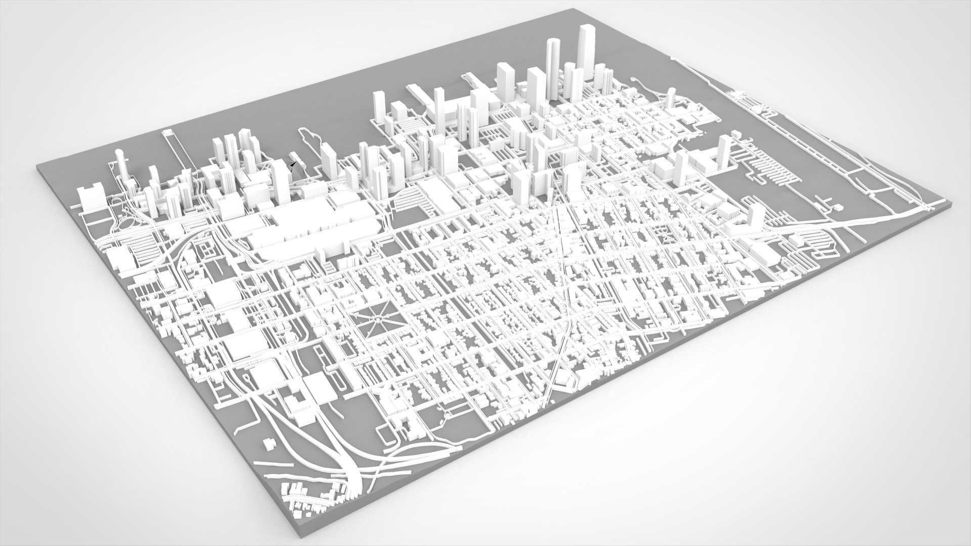 3D Cityscape New York USA Fragment City Model - TurboSquid 2265512