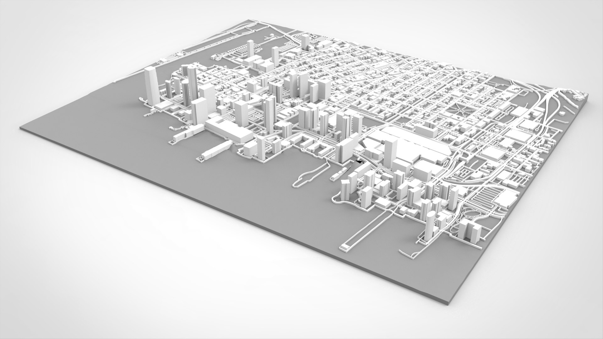 3D Cityscape New York USA Fragment City Model - TurboSquid 2265512