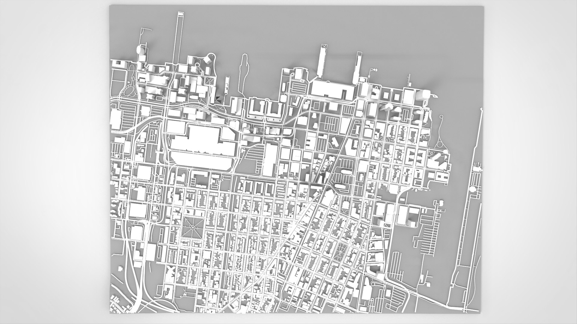 3D Cityscape New York USA Fragment City Model - TurboSquid 2265512