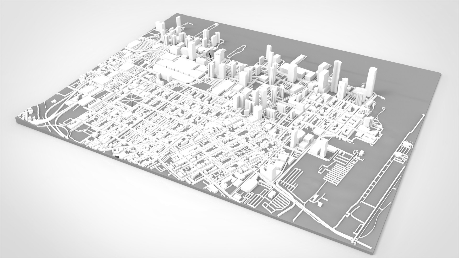 3D Cityscape New York USA Fragment City Model - TurboSquid 2265512