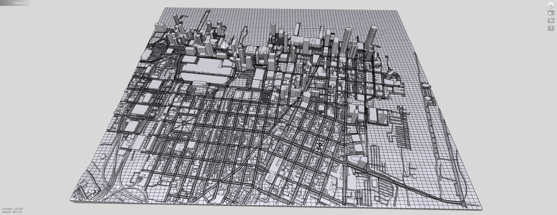 3D Cityscape New York USA Fragment City Model - TurboSquid 2265512