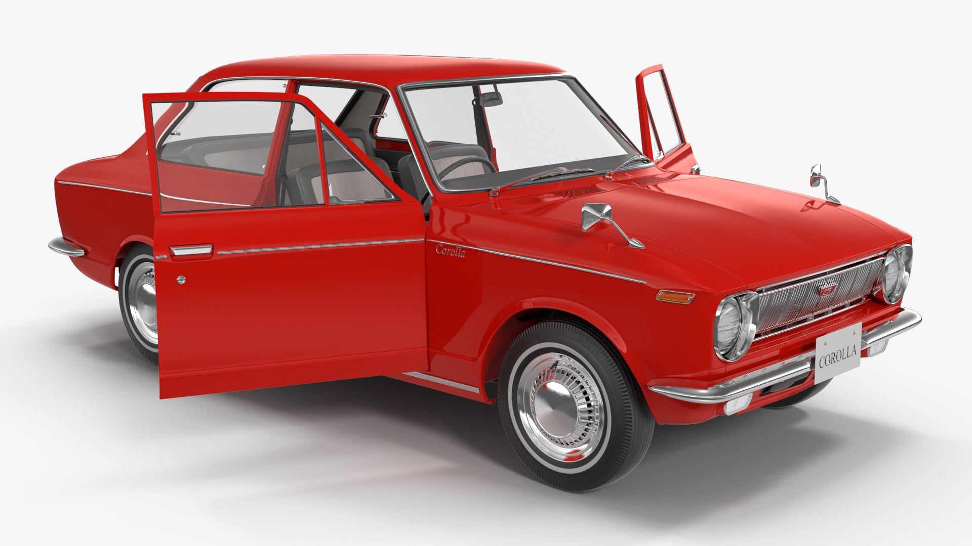 Amazon.co.jp: トヨタ 初代 カローラ10 1966年式 3Dクリスタル