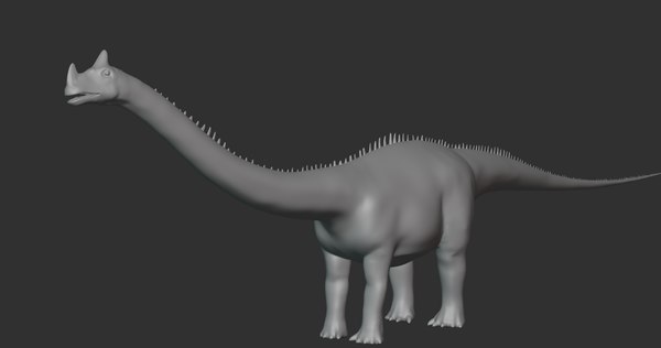 Supersaurus Basemesh Low Poly 3D 모델 - TurboSquid 1995305