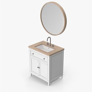 Bathroom Sink And Cabinet