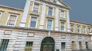 3d model london facade hospital