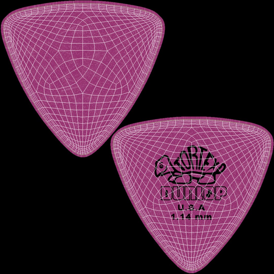 3d model plectrum 04