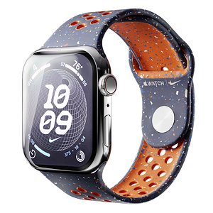 Apple Watch Series 9 Nike Sport Band Blue Flame model