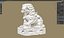 Chinese lion scan