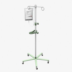 IV Bag and Pole