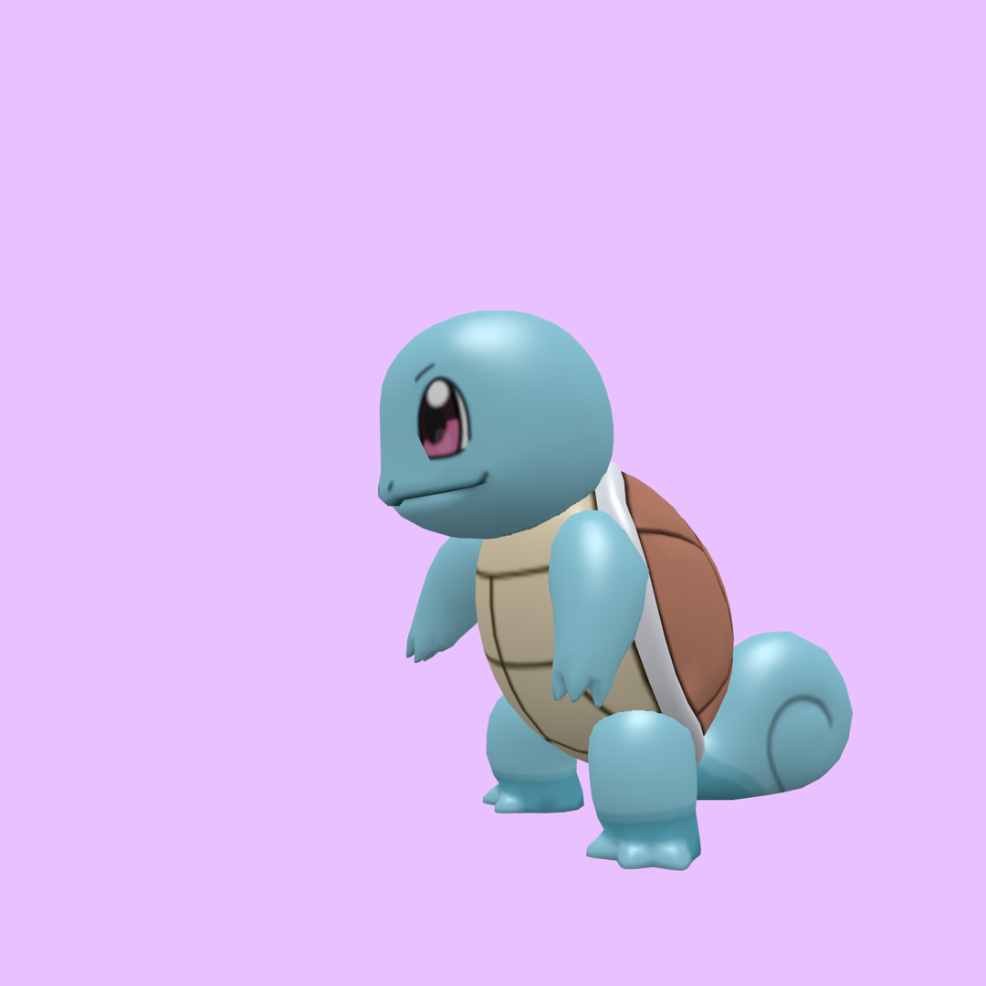 3D Model Pokemon Squirtle Poke - TurboSquid 1470453