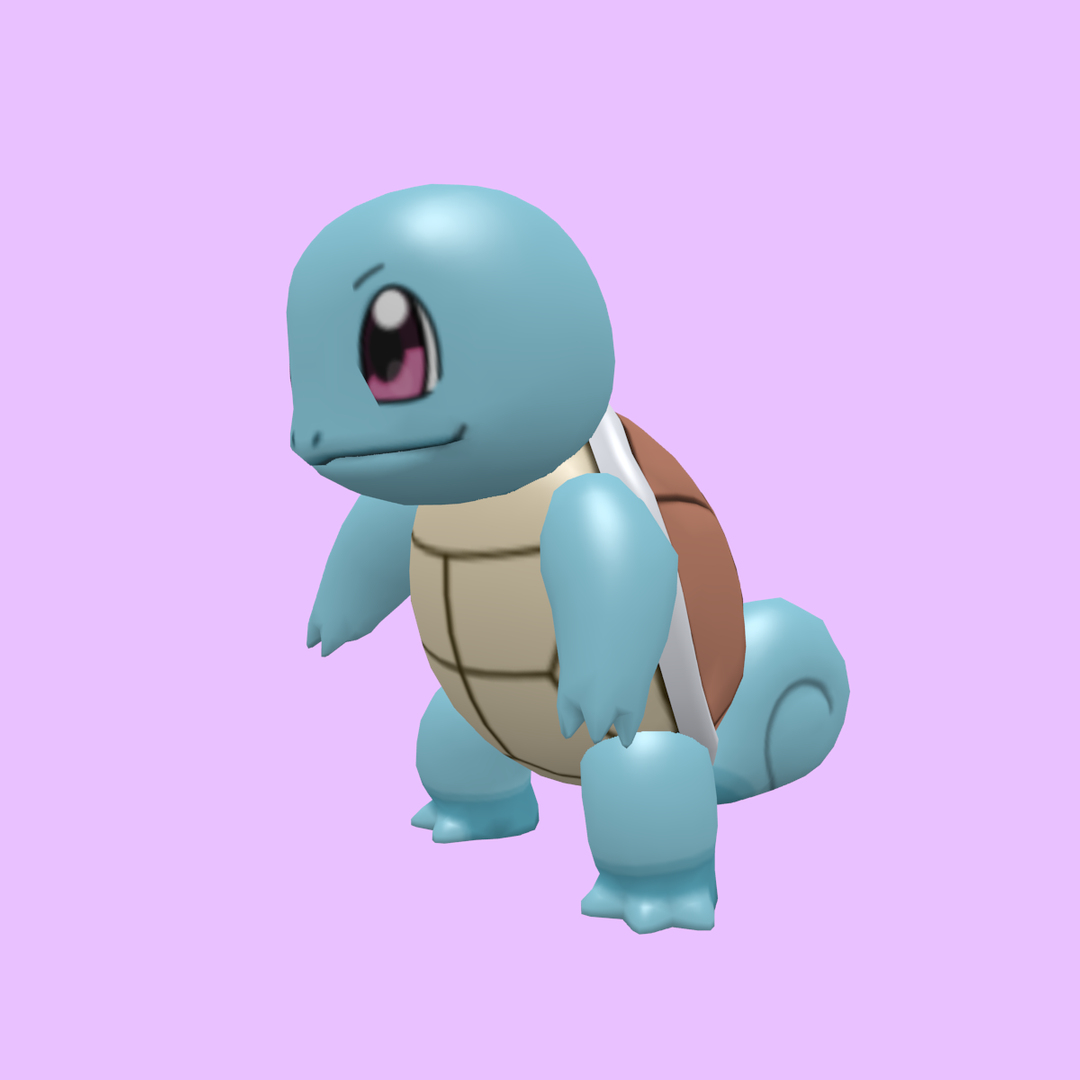 3D Model Pokemon Squirtle Poke - TurboSquid 1470453