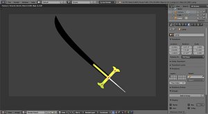 yoru sword piece 3D model