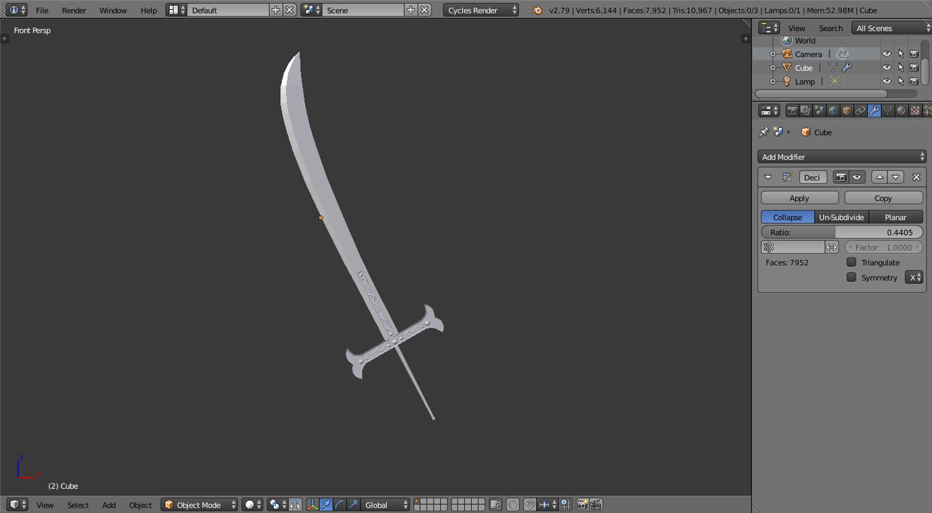 Yoru Sword - 3D model by The Gentlemen (@gabriel.celis1618) [1c58721]