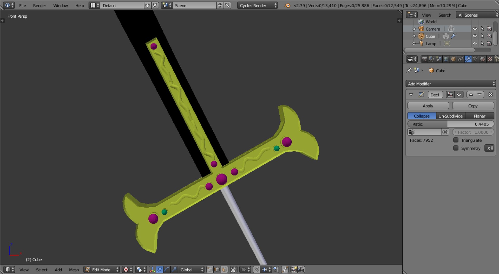 Yoru Sword - 3D model by The Gentlemen (@gabriel.celis1618) [1c58721]