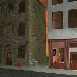 works modern architecture 3ds