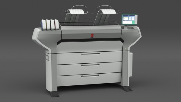 modelo 3d Trazador ColorWave 700 - TurboSquid 2136240